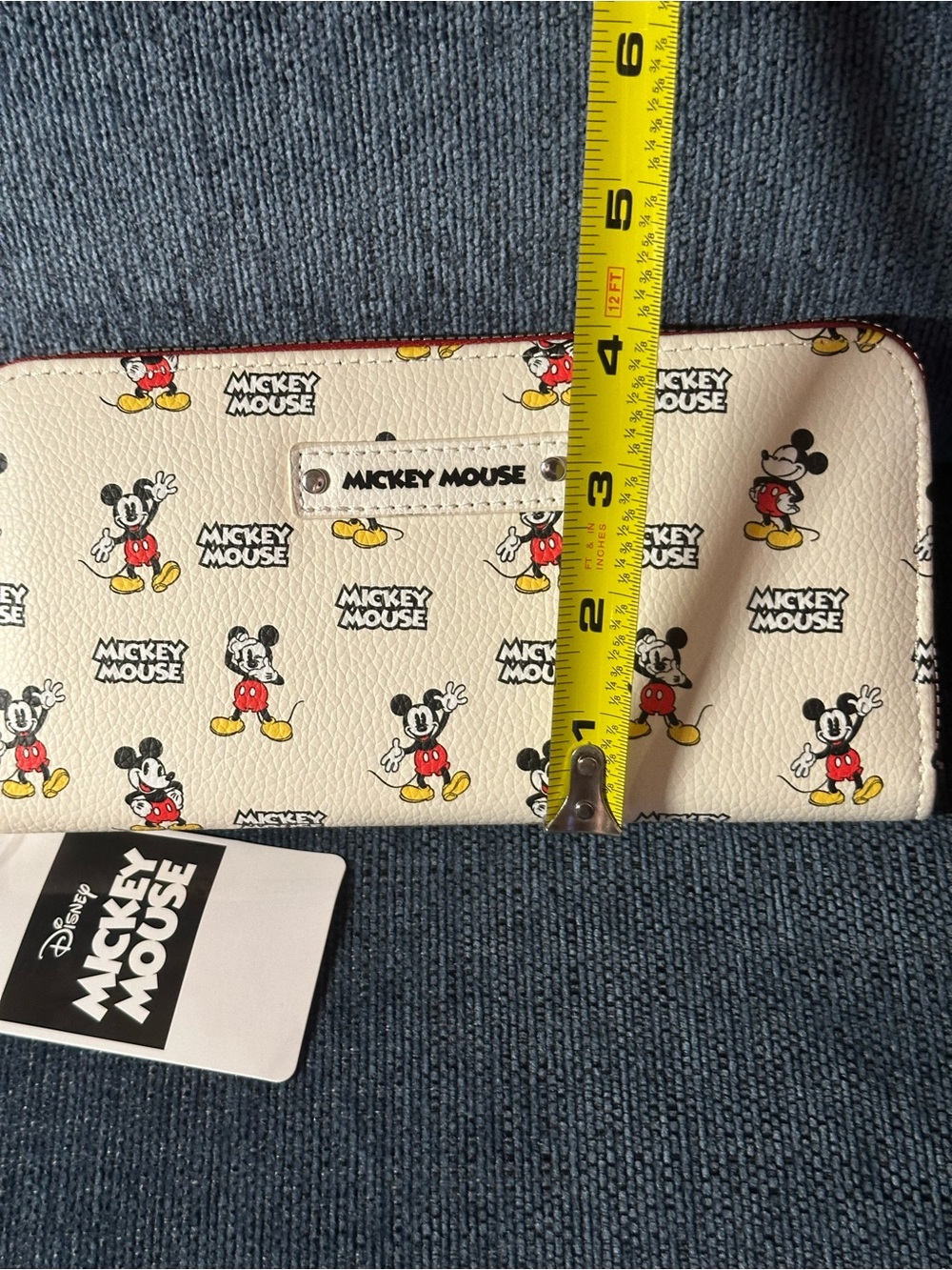 Mickey Mouse Full size Wristlet wallet - Picture 3 of 6